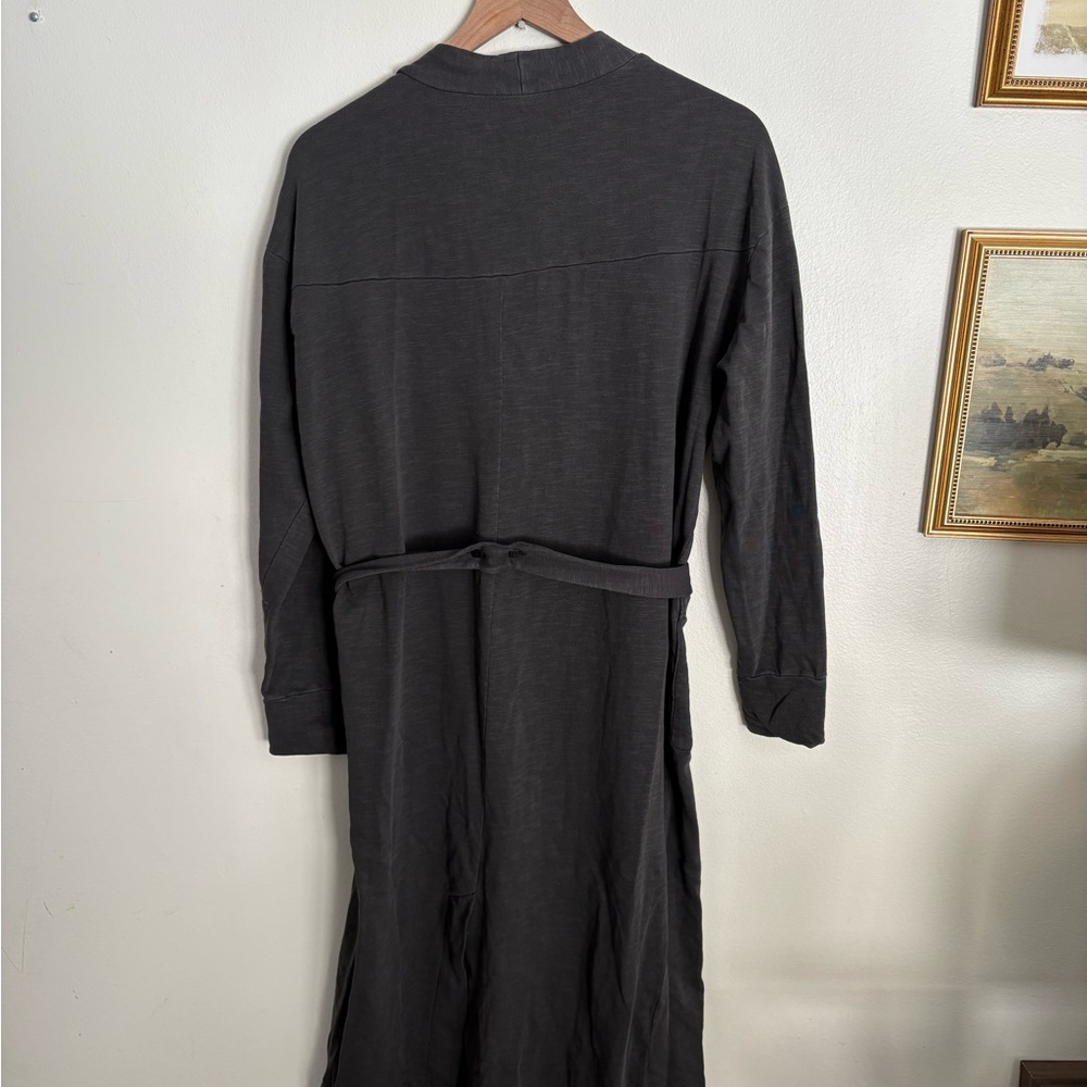 Free People Intimately Babe I’m Yours Maxi Cardi Grey Long Sleeve Robe SMALL NWT - Picture 8 of 10